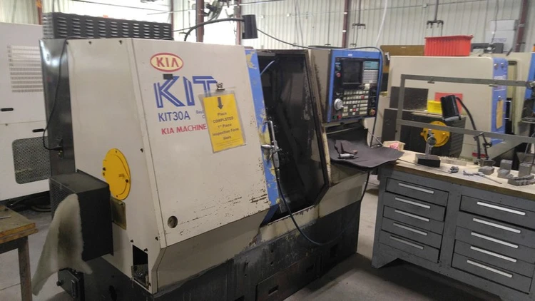 Used 1995 KIA KIT30A CNC Lathes Vermont US | Two Spade Machinery LLC #507093