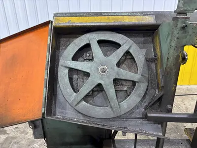 15" X 17" WF WELLS MODEL #F-15 TWIN POST HORIZONTAL BANDSAW: STOCK #23668