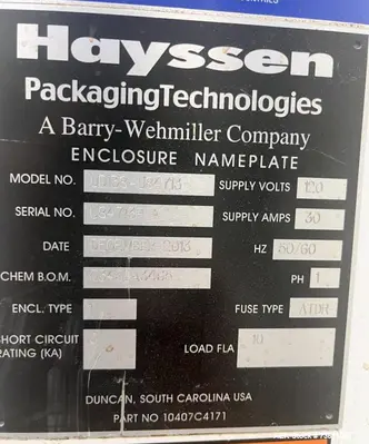 USED HAYSSEN ULTIMA 8-1