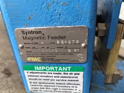 USED SYNTRON FMC FTO1A