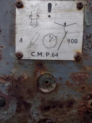 #2 CINCINNATI MODEL #207 HORIZONTAL MILL WITH VERTICAL TOOLMAKERS OVERARM: STOCK #22270