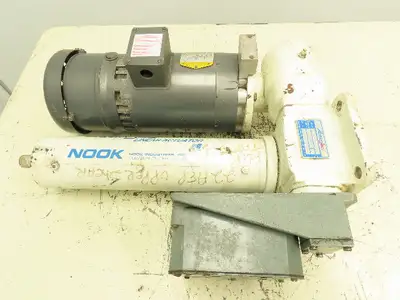 Nook Actionjac Worm Gear Screw Jack Linear Actuator Gemco Limit Baldor 230/460V