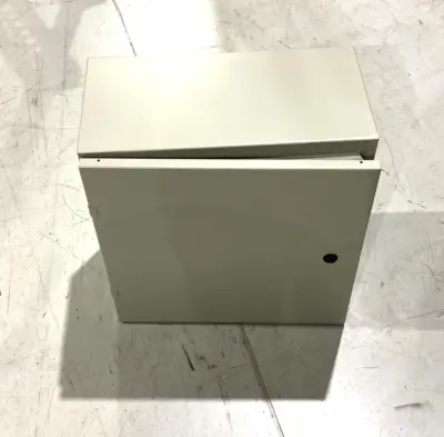 New | in-Stock Saginaw Control & Engineering Enclosure 20" x 20" x 10" Gray Electrical Boxes Michigan US | Maverick Industrial Sales #1475158