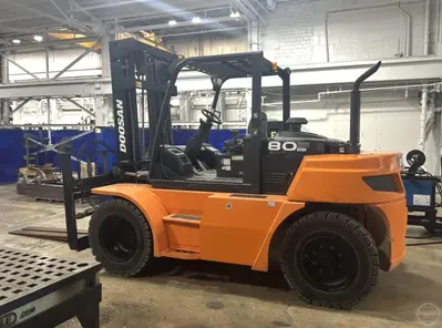 Used 2020 DOOSAN D80S-7 Internal Combustion Forklifts: Pneumatic Tire Illinois US | Forklift Exchange #1274577