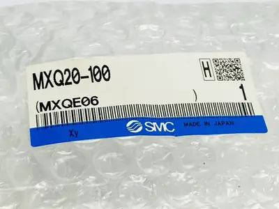 MXQ20-100 | SMC  Pneumatic Guided Slide Table 20mm Bore 100mm Stroke - New Other