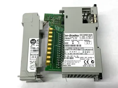 USED ALLEN-BRADLEY SER. A REV. 1 COMPACT I/O SOURCING OUTPUT MODULE