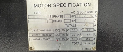 USED 2001 AMADA RG-50