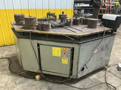 2.125" DIAMETER KRB MODEL #18M ELECTRO MECHANICAL ROTARY REBAR BENDER : YOBRO #25147