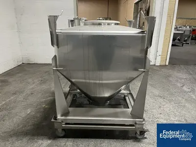 USED Matcon 1,000 Liter Matcon IBC Bin, S/S