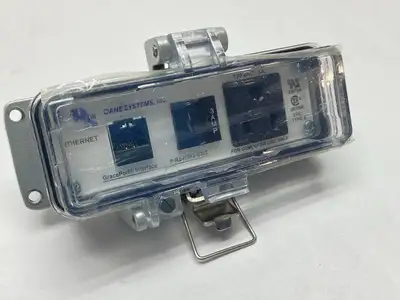 USED GRACE PORT ETHERNET PANEL INTERFACE CONNECTOR 5E RJ45 UL TYPE 4 3A