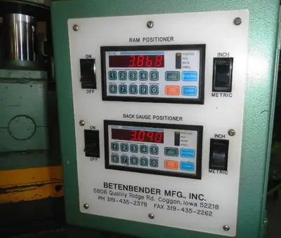 160 Ton x 12'  Betenbender Model 12'-160  Hydraulic Press Brake
