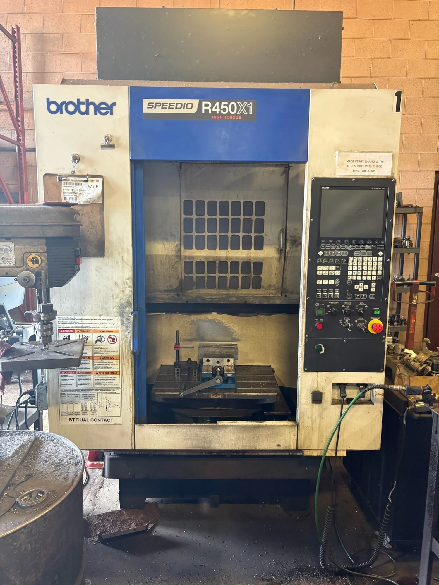USED 2016 BROTHER SPEEDIO R450X1