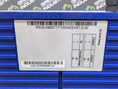 Hirschmann RS20-0800T1T1SDAEEH07.0.02 Managed 8 Port Ethernet Switch Used