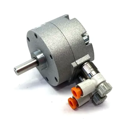 USED SMC ROTARY ACTUATOR DOUBLE-ACTING, DOUBLE SHAFT, 20MM