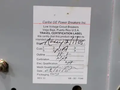 USED GENERAL ELECTRIC TAK94FCB