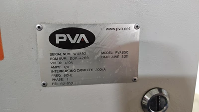 2011 PVA 650 DISPENSER MACHINE Conformal Coating | Tekmart International Inc. (10)