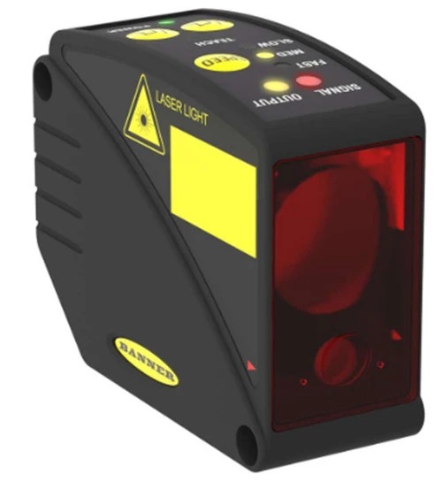 Banner LT3BDQ 65516 Laser Diffuse Time-Of-Flight Sensor, 300 mm to 5 m [New]