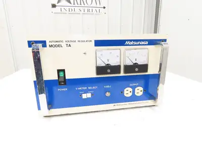 Stavol Matsunaga TA-1158.7-A Automatic Voltage Regulator 200V Input 115V Output