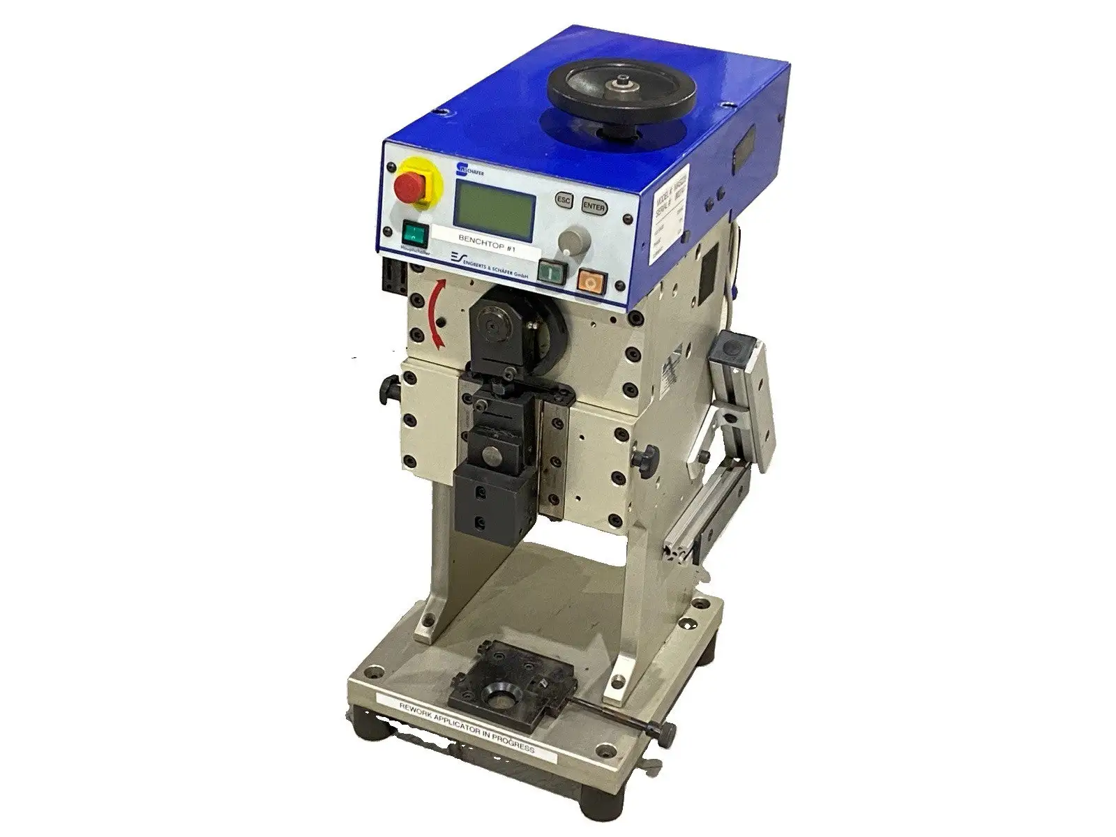 Used Schafer Eccentric Crimping Press MAS229 Wire Crimpers Michigan US | Maverick Industrial Sales #1502485