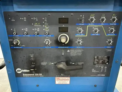 Used MILLER SYNCROWAVE 250 DX Tig Welders Georgia US | The Equipment Hub #801151