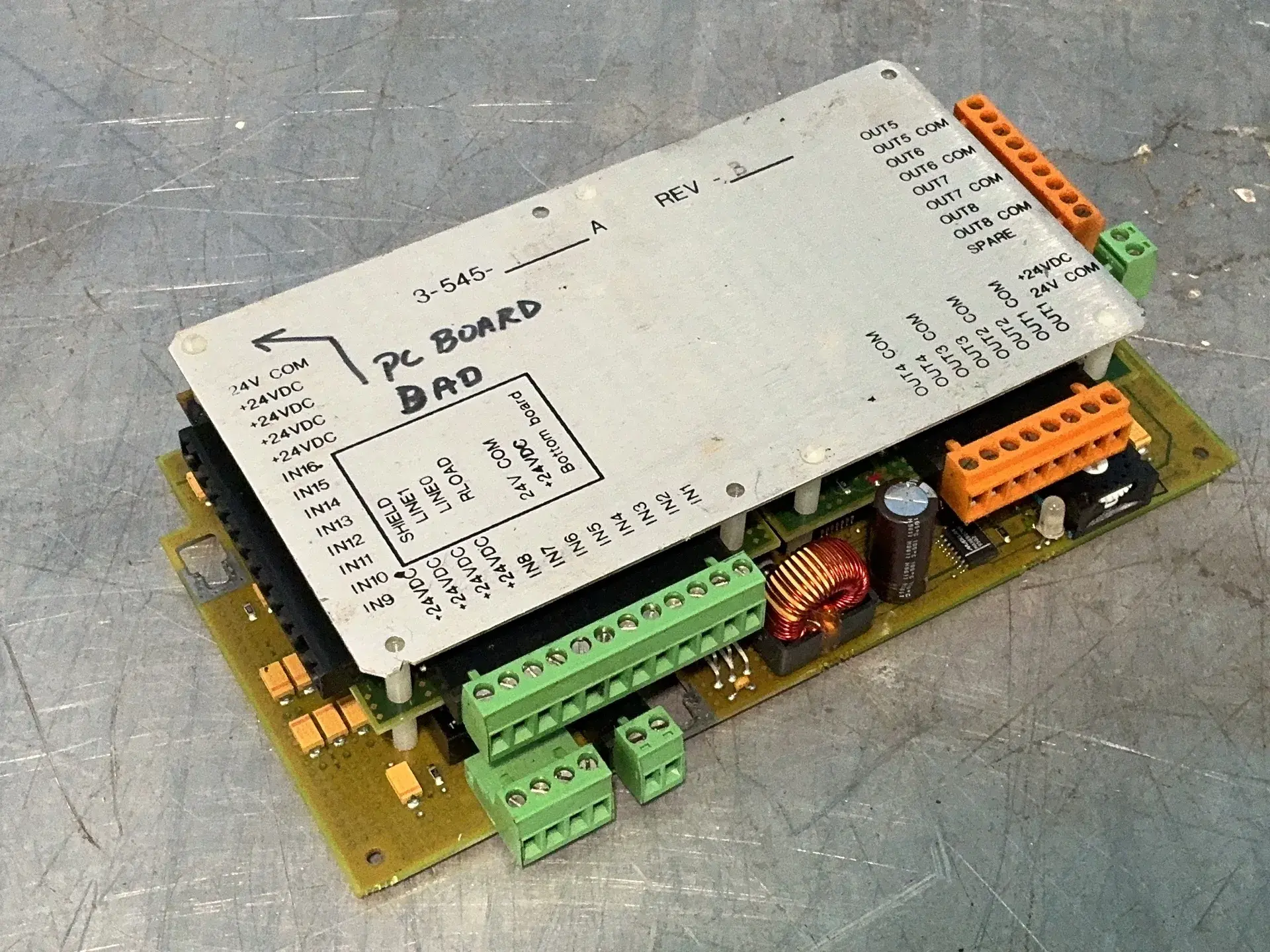 Used MILACRON 35451015A I/O Boards & Replacement Parts Ohio US | HGR 24 #1355931