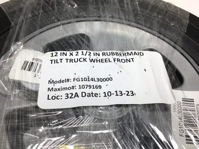 Unbranded FG1014L30000 Rubbermaid Tilt Truck Wheel Front 12″ X 2-1/2″