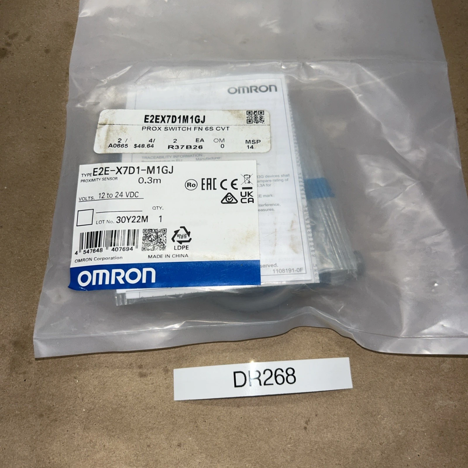 NEW Omron E2E-X7D1-M1GJ