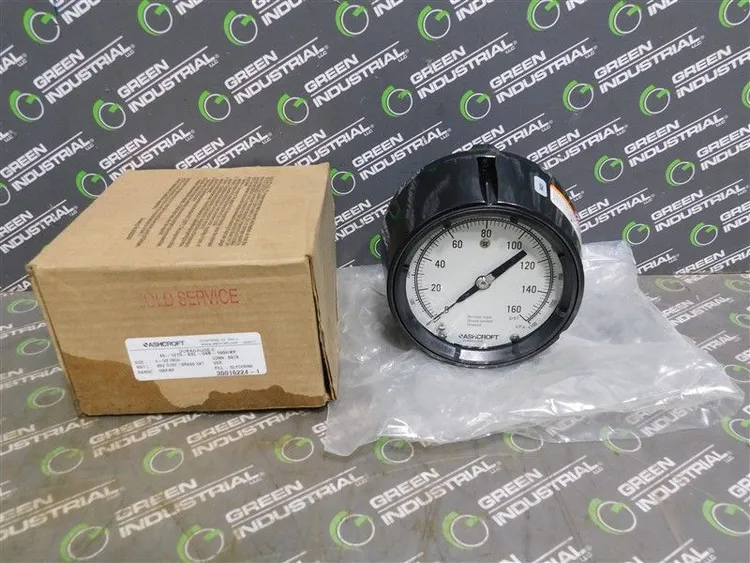 Used ASHCROFT 45-1279-ASL-04B-160#/KP Vacuum Gauges / Controllers Wisconsin US | Green Industrial #677893