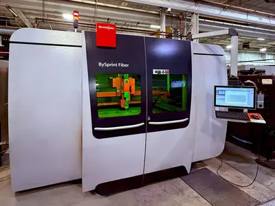 USED 2016 BYSTRONIC BYSPRINT FIBER 3015