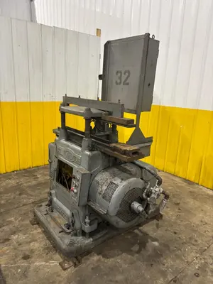 18 TON TISHKEN 4 POST MECHANICAL CUT-OFF PRESS USED