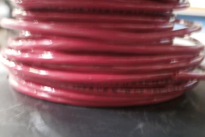 NEW FIXTURE WIRE 16 RED STRANDED COPPER 600 V