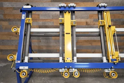 JLT #717C-CHBB Large Capacity Double Door Miter Door Clamp