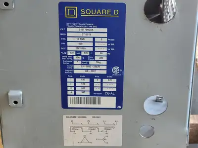 USED SQUARE D C15T79HCUX