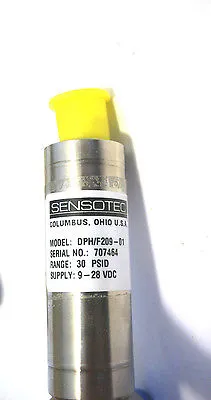 NEW SENSOTEC DPH/F209-01 AMPLIFIED TRANSDUCER DPHF20901