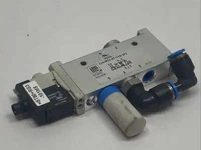 USED FESTO 5/2 MONOSTABLE SOLENOID VALVE 14 MM 8021508
