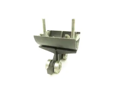 Festoon Flat Cable Trolley Plastic w/Steel Wheels 2" Cable  Lot of 6