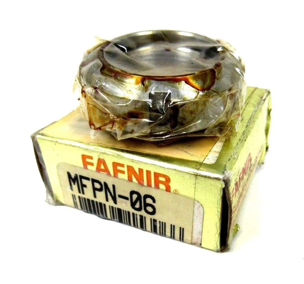 NEW TIMKEN FAFNIR MFPN-06 SUPER PRECISION BEARING SET MFPN06
