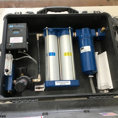 3M 256-02-01 Portable Air Panel Compressed Air Purifier Rated Air Flow 100SCFM 150PSI