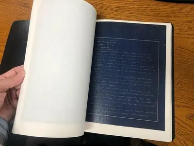 2810-385 Lienhard & Co. La Chaux-De-Fonds (Switzerland) Guilloche Engine Turning & Brocading “The Holy Grail” Book 84 Pages + Handwritten Notes COPY