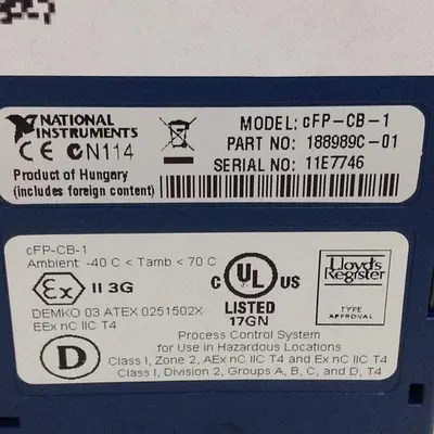 Used NATIONAL INSTRUMENT CFP-CB-1 Circuit Boards Michigan US | Ideal Machinery #1318606
