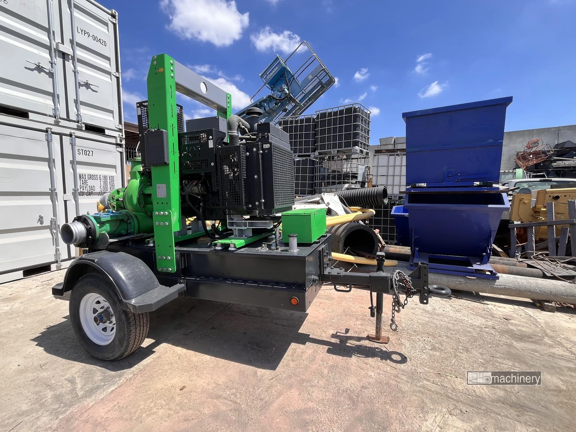 Used 2018 ATLAS COPCO PAS150HF Centrifugal Pumps California US | Lillo Machinery #1420820