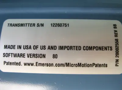 New | in-Stock Micromotion 2700 C12 AB AEAZX Sensors New Hampshire US | Bitter End Trading #1452894