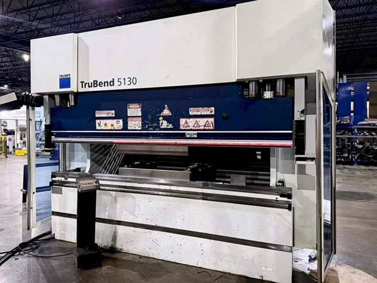 Used 2011 TRUMPF TRUBEND 5130X Press Brakes Illinois US | Machine Factory Outlet #1262753