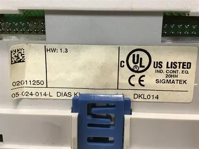 USED SIGMATEK DKL014 05-024-014-L