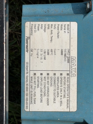 Used _UNKNOWN_ _UNKNOWN_ Portable Generators Michigan US | Miedema Asset Management Group #1321926