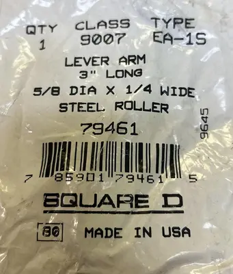 New | in-Stock SQUARE D 9007EA-1S Miscellaneous Equipment (Electrical & Power) Ohio US | Surplus Asset Holdings #1239396