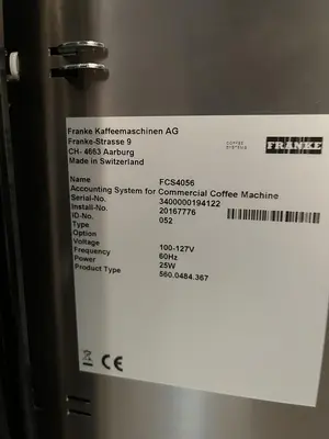 Used FRANKE A600 Coffee Equipment British Columbia CA | Surrey Food Equipment #1326424