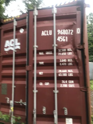 40′ High Cube Sea Container Box 9′ 6″ Portable Storage Building