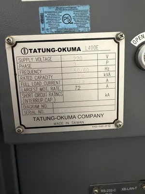 Used 2012 OKUMA GENOS L400E CNC Lathes Illinois US | CNC EXCHANGE #389307