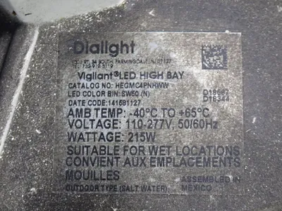 Used DIALIGHT HEGMC4PNSTW Light Source Equipment Ohio US | HGR 24 #801826